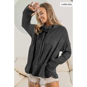 BT3220AD Low Gage Turtle Neck Top